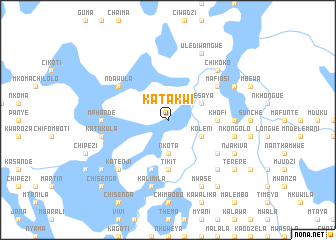 map of Katakwi