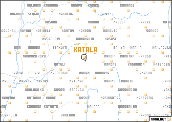 map of Katala
