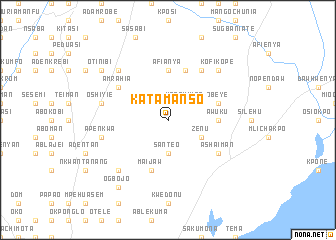 map of Katamanso