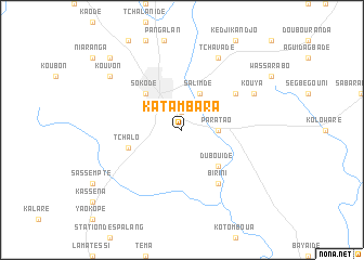 map of Katambara
