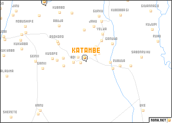 map of Katambe