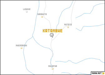 map of Katambwe