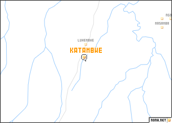 map of Katambwe