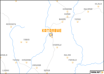 map of Katambwe