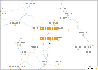 map of Katambwe