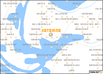 map of Katamina