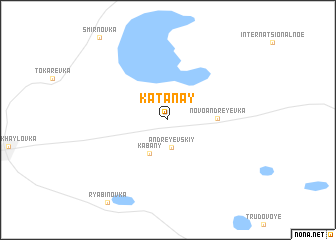 map of Katanay