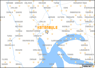 map of Katanbule