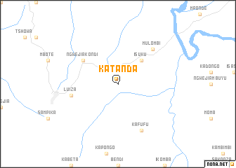 map of Katanda