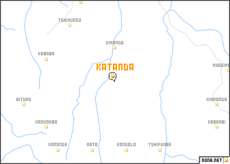 map of Katanda