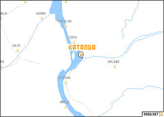 map of Katanda