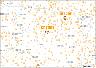 map of Katane