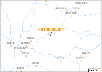 map of Katangalika