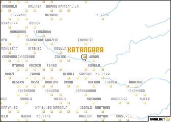 map of Katangara