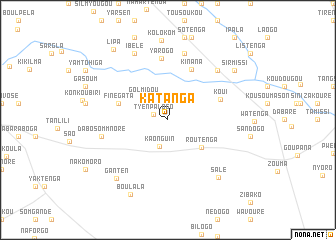 map of Katanga