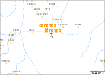 map of Katanga