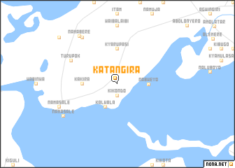 map of Katangira