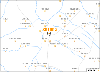 map of Katang