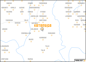 map of Katansiga