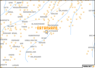 map of Katanwāro