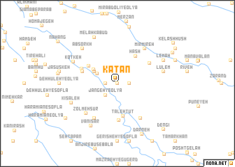 map of Kātan