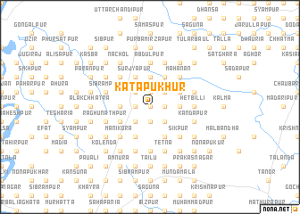 map of Kātāpukhur