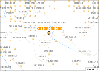 map of Katarandana