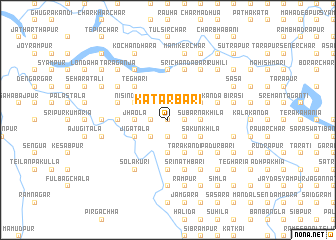 map of Katārbāri