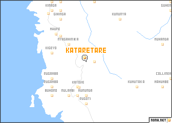 map of Kataretare