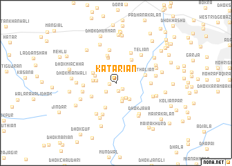 map of Katāriān