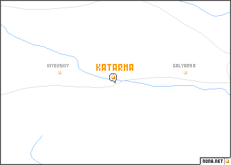 map of Katarma