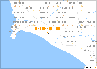 map of Katarrákhion