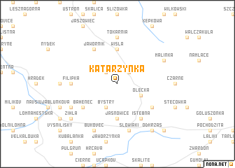 map of Katarzynka