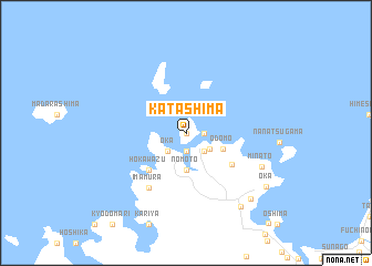 map of Katashima