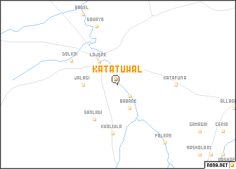 map of Katatuwal