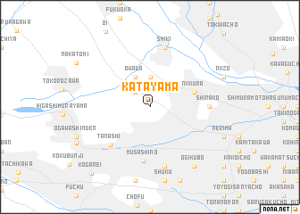 map of Katayama