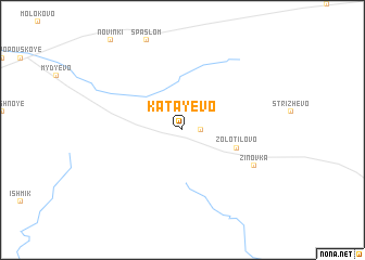 map of Katayevo