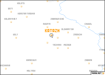 map of Katazh