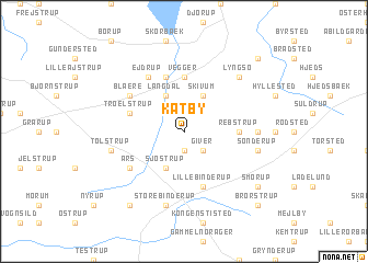 map of Katby