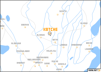 map of Katche