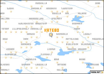 map of Katebo