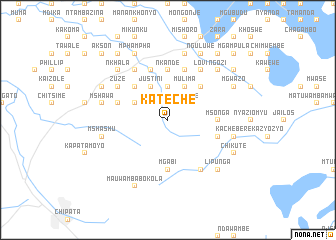 map of Kateche