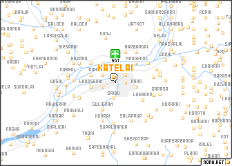 map of Kātelai