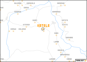 map of Katele