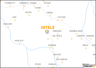 map of Katele