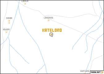 map of Kateloro