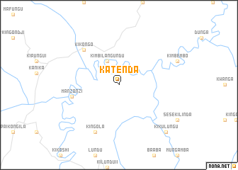 map of Katenda