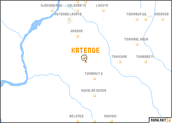 map of Katende
