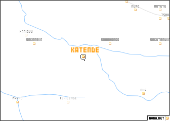 map of Katende