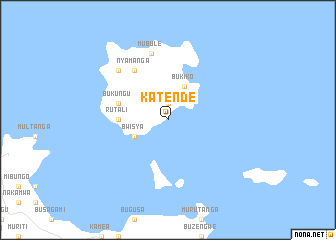 map of Katende